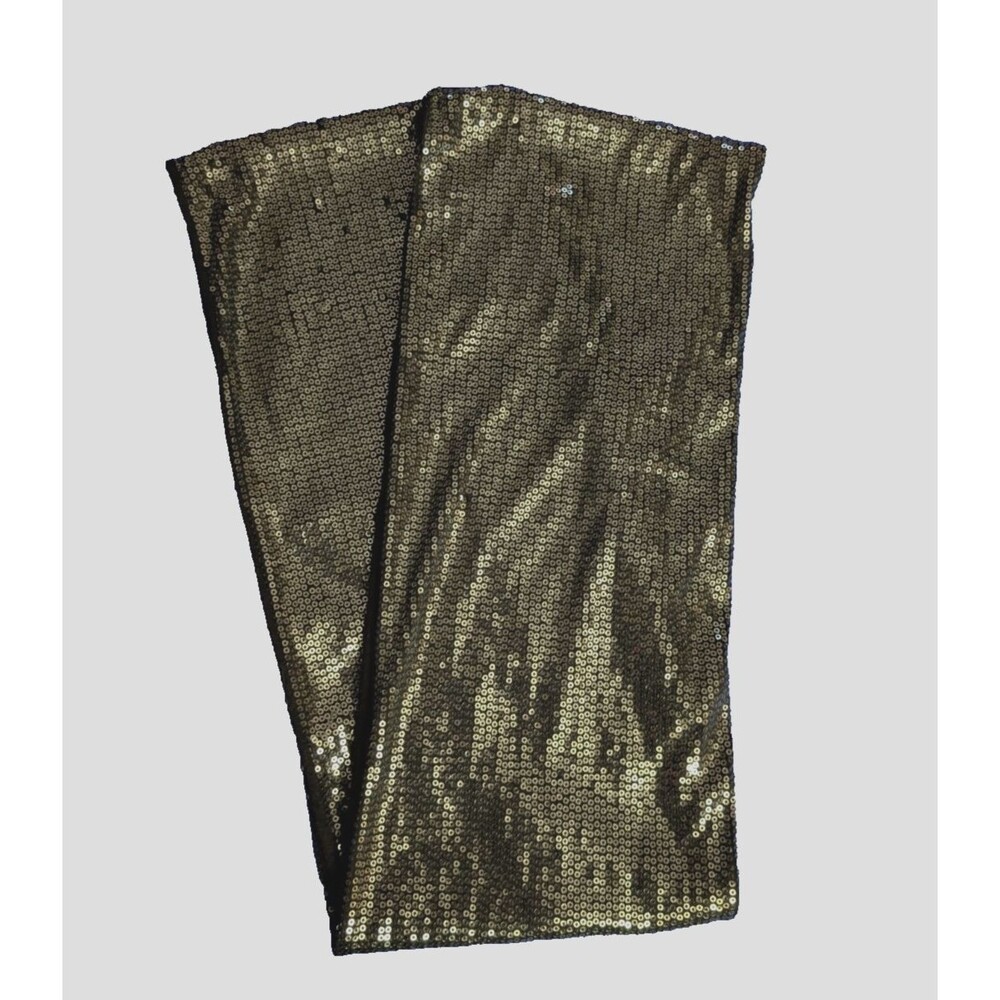 Express Black Sequined Scarf Wrap